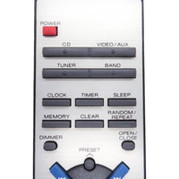 Sharp RRMCG0037SJSA Pre-Owned Original Audio System Remote Control