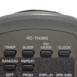 Aiwa RC-TN360 Pre-Owned Factory Original Audio System Remote Control