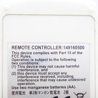 Epson 149160500 Pre-Owned Factory Original Projector Remote Control