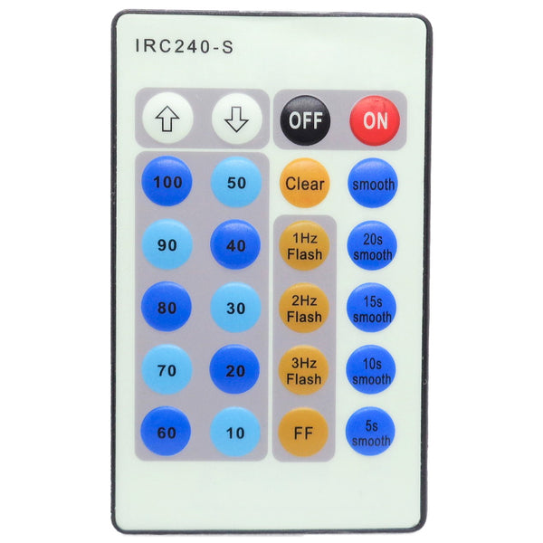 Unbranded IRC240-S Pre-Owned LED Light Receiver Remote Control