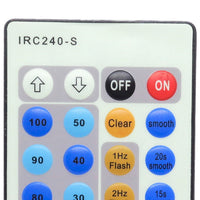 Unbranded IRC240-S Pre-Owned LED Light Receiver Remote Control