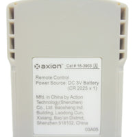 Axion 16-3903 Pre-Owned Factory Original DVD Player Remote Control