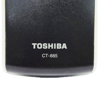 Toshiba CT-885 Pre-Owned Factory Original LCD TV Remote Control