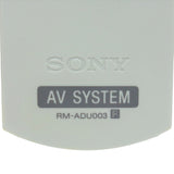 Sony RM-ADU003 Pre-Owned Original Home Theater System Remote Control
