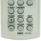 NEC RD-423E Pre-Owned Projector Remote Control, 7N900681 Factory Original