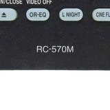 Onkyo RC-570M Pre-Owned Audio System Remote Control, RC1407607/05 Factory Original