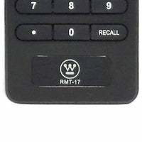 Westinghouse RMT-17 Pre-Owned Factory Original TV Remote Control
