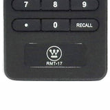 Westinghouse RMT-17 Pre-Owned Factory Original TV Remote Control