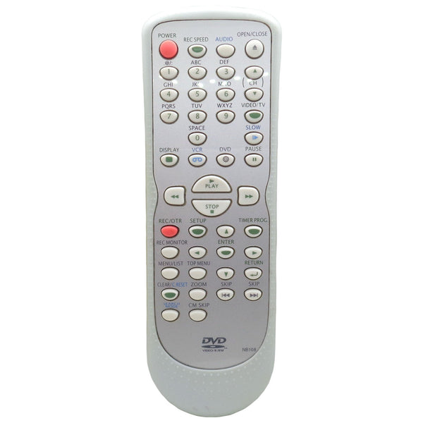 Funai NB108 Pre-Owned Multi Brand DVD VCR Combo Remote Control
