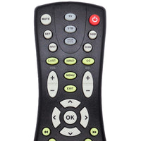 Radio Shack 15-302 Pre-Owned 3 Device Universal Remote For TV, STB, VCR/DVD