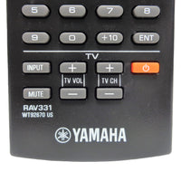 Yamaha RAV331 Pre-Owned Audio System Remote Control
