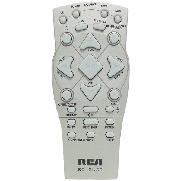 RCA RS 2650 Pre-Owned Factory Original Audio System Remote Control