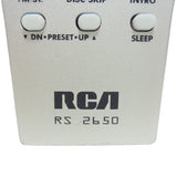 RCA RS 2650 Pre-Owned Factory Original Audio System Remote Control