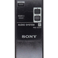 Sony RM-S221 Pre-Owned Factory Original Audio System Remote Control