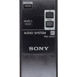 Sony RM-S221 Pre-Owned Factory Original Audio System Remote Control