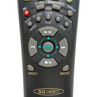 Go Video 00009B Pre-Owned Factory Original VCR Remote Control