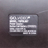 Go Video YGPDL907 Pre-Owned Factory Original DVD Player Remote Control