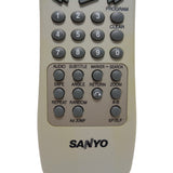 Sanyo 6711R1N160B Pre-Owned DVD/VCR Combo Remote Control, Factory Original