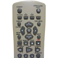 Sanyo 6711R1N160B Pre-Owned DVD/VCR Combo Remote Control, Factory Original