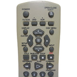 Sanyo 6711R1N160B Pre-Owned DVD/VCR Combo Remote Control, Factory Original