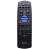 Sharp RRMCG0119AJSA Pre-Owned Factory Original VCR Remote Control