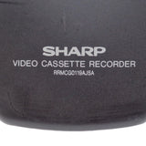 Sharp RRMCG0119AJSA Pre-Owned Factory Original VCR Remote Control