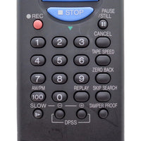 Sharp RRMCG0119AJSA Pre-Owned Factory Original VCR Remote Control