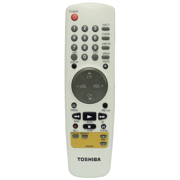 Toshiba 00003D Pre-Owned Factory Original TV/VCR Combo Remote Control