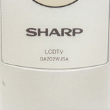 Sharp GA202WJSA Pre-Owned Factory Original TV Remote Control