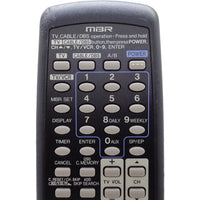 JVC LP20034-009A Pre-Owned Time Scan VCR Remote Control, Factory Original