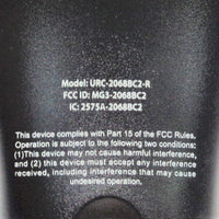 Shentel URC-2068BC2-R Pre-Owned Digital TV Converter Box Remote Control