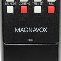 Magnavox NB887 Pre-Owned DVD Recorder VCR Combo Remote Control