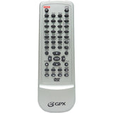 GPX D1816SILPre-Owned Factory Original DVD Player Remote Control