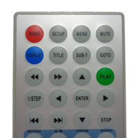 Coby TF-DVD5010 Pre-Owned Factory Original DVD Player Remote Control