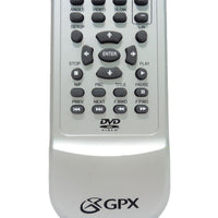 GPX D1816SILPre-Owned Factory Original DVD Player Remote Control