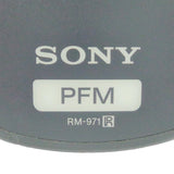 Sony RM-971 Pre-Owned Factory Original Plasma Display Remote Control