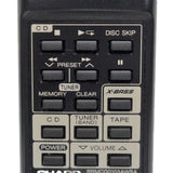 Sharp RRMCG0103AWSA Pre-Owned Original Audio System Remote Control