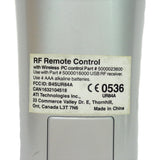 ATI 5000023600 Pre-Owned RF Remote Control - Sale For Remote ONLY