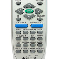 Apex Digital HRM-100W Pre-Owned DVD Home Theater System Remote Control
