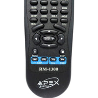 Apex Digital RM-1300 Pre-Owned Original DVD Player Remote Control