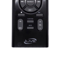 iLIVE IH319B Pre-Owned iPod Home Docking Station Remote Control, Factory Original