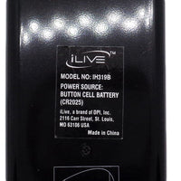 iLIVE IH319B Pre-Owned iPod Home Docking Station Remote Control, Factory Original