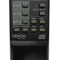 Denon RC-245 Pre-Owned Factory Original CD Player Remote Control