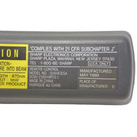Sharp G1414CESA Pre-Owned Factory Original Projector Remote Control
