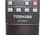 Toshiba SE-R0294 Pre-Owned Original DVD Recorder Remote Control