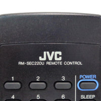 JVC RM-SEC220U Pre-Owned Audio System Remote Control, Factory Original