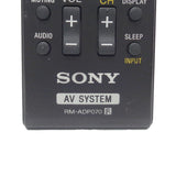 Sony RM-ADP070 Pre-Owned Blu-ray Home Theater System Remote Control, Factory Original