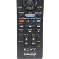 Sony RM-ADP070 Pre-Owned Blu-ray Home Theater System Remote Control, Factory Original
