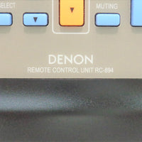 Denon RC-894 Pre-Owned Factory Original Audio System Remote Control