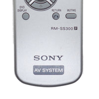 Sony RM-SS300 Pre-Owned Compact AV System Remote Control, Factory Original